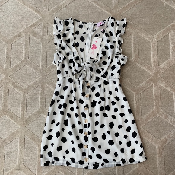 Buddy Love Dresses & Skirts - Dalmatian print dress by Buddy Love